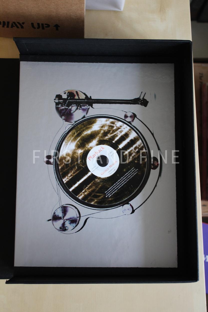 Martin, George (2002) 'Playback', UK signed deluxe limited edition, Genesis Publications - Image 6