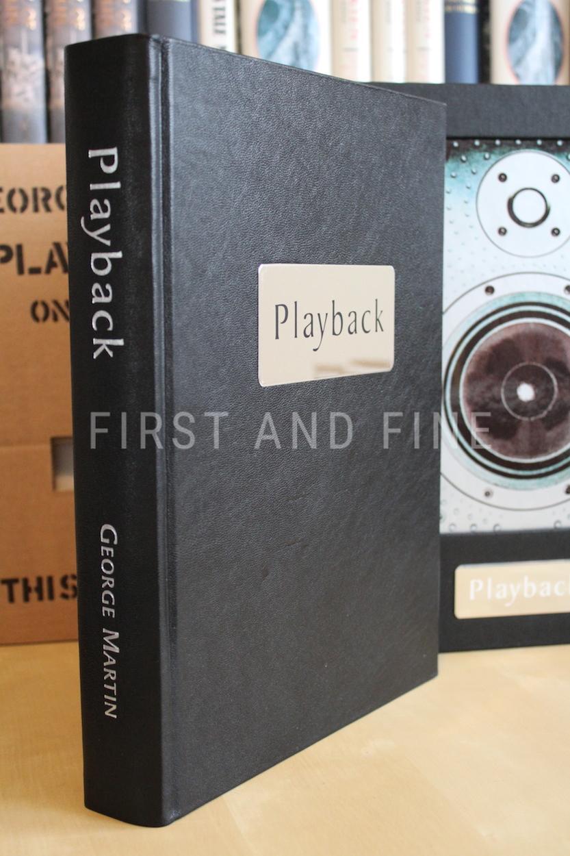 Martin, George (2002) 'Playback', UK signed deluxe limited edition, Genesis Publications - Image 7
