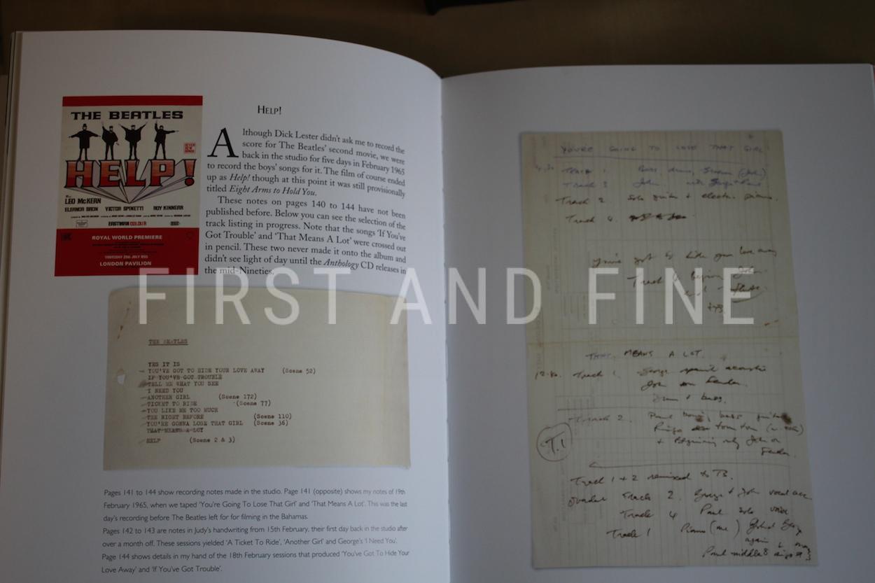Martin, George (2002) 'Playback', UK signed deluxe limited edition, Genesis Publications - Image 22