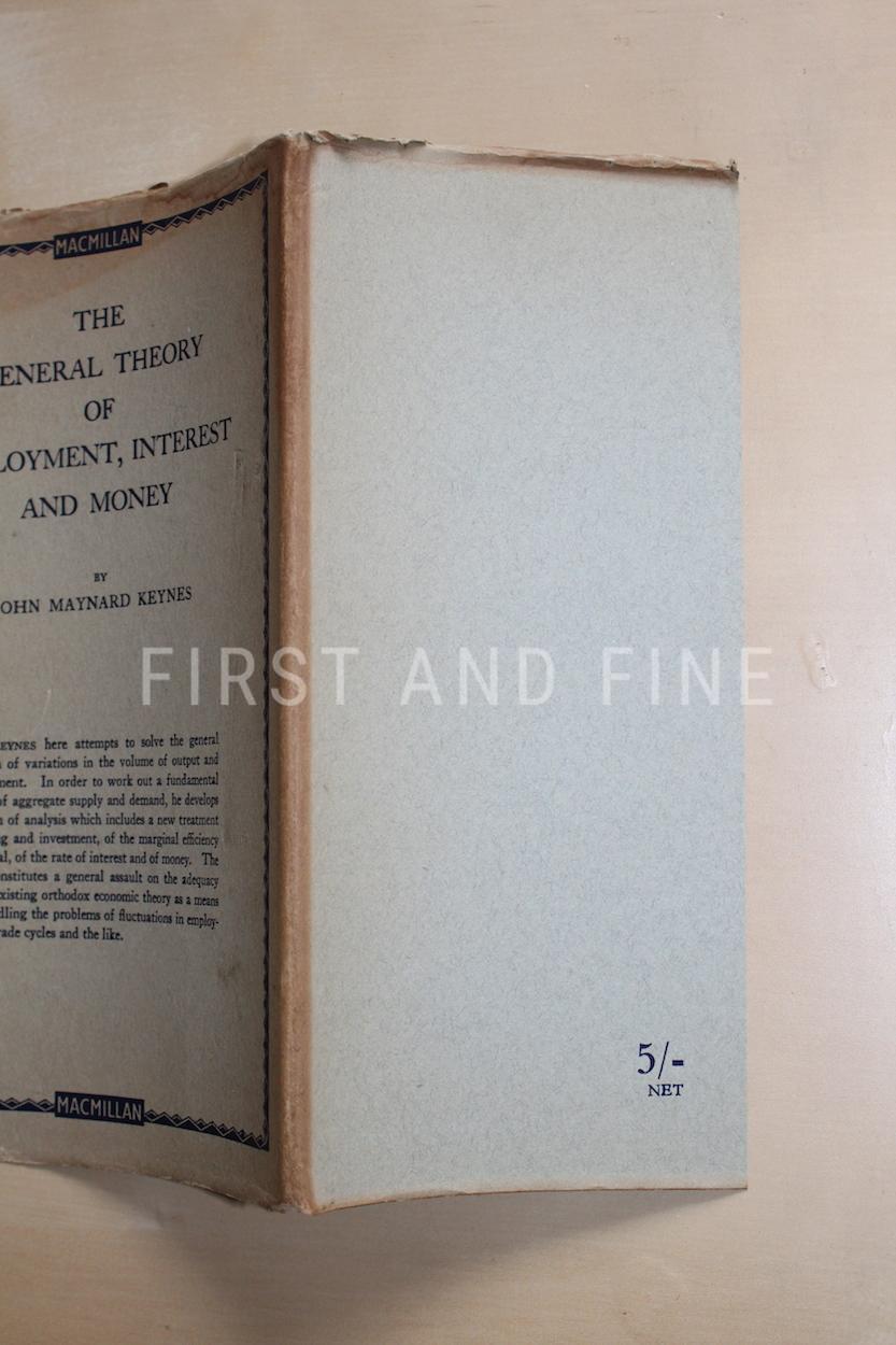 Keynes, John Maynard (1936) The General Theory of Employment, Interest and Money', UK first edition in the scarce first edition dust jacket - Image 18