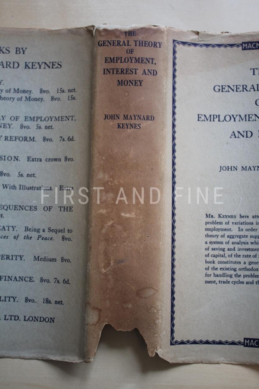 Keynes, John Maynard (1936) The General Theory of Employment, Interest and Money', UK first edition in the scarce first edition dust jacket - Image 20