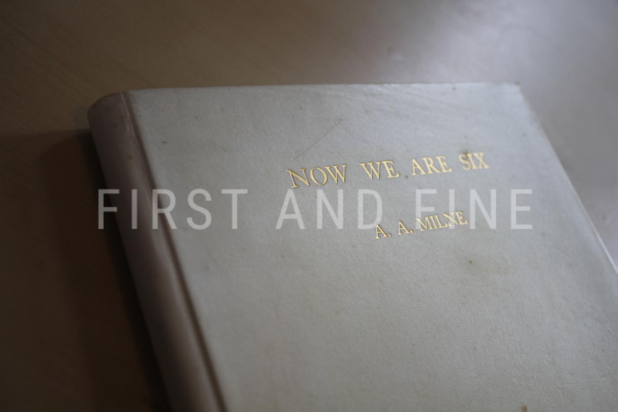 Milne, Alan Alexander (1927) 'Now We Are Six', UK signed deluxe limited edition bound in vellum, Ernest Shepard's personal copy - Image 5