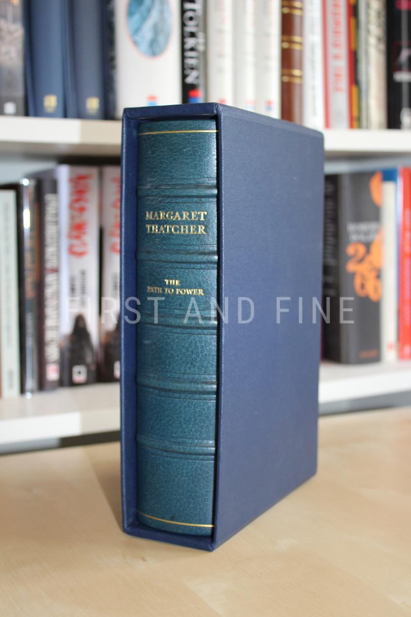Thatcher, Margaret (1995) 'The Path to Power', UK signed deluxe edition in full leather