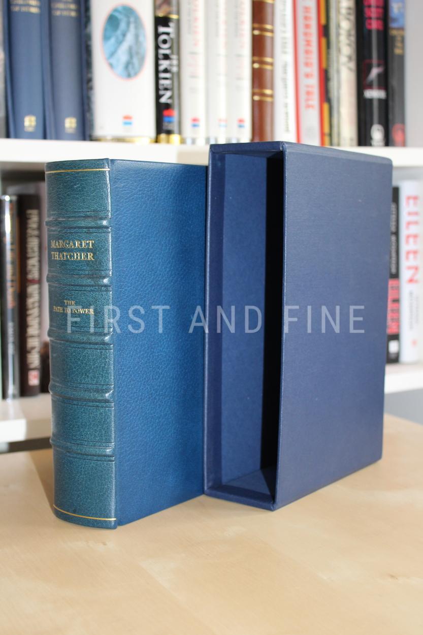 Thatcher, Margaret (1995) 'The Path to Power', UK signed deluxe edition in full leather - Image 6