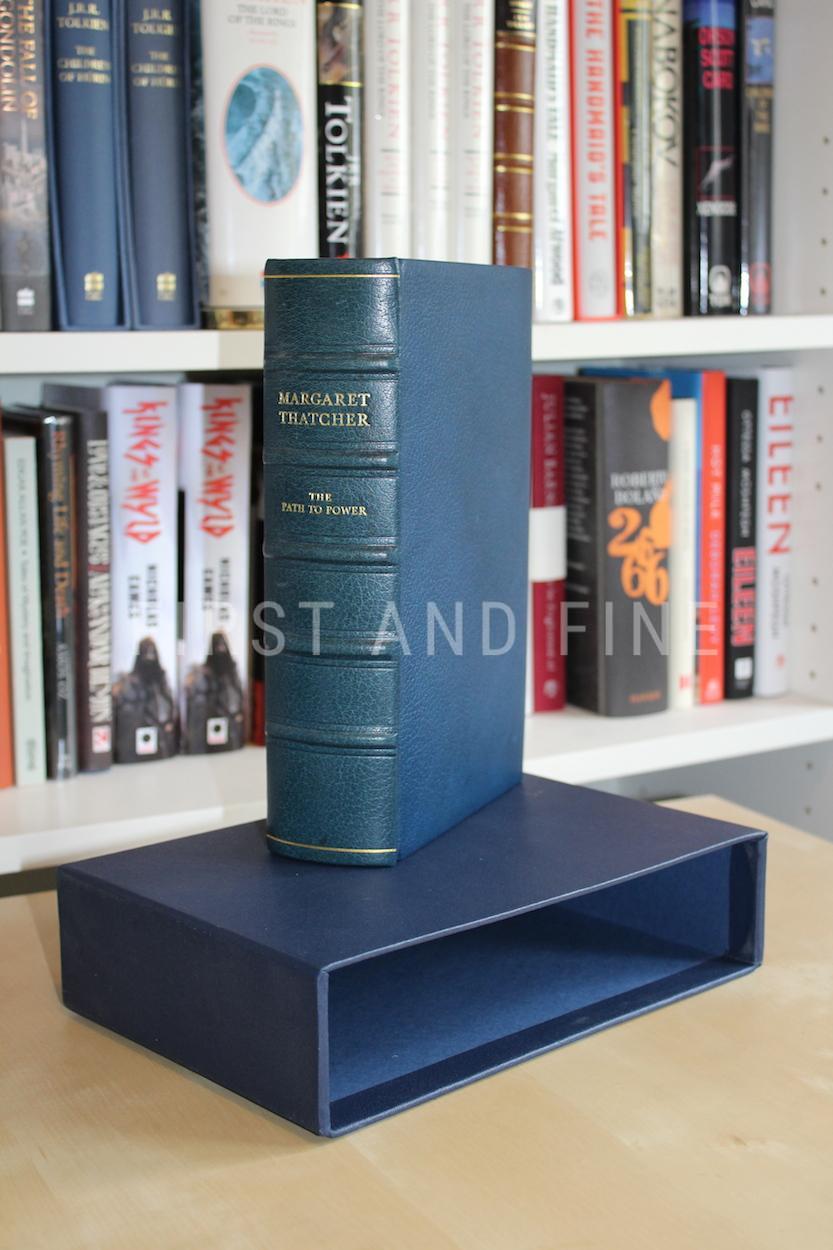 Thatcher, Margaret (1995) 'The Path to Power', UK signed deluxe edition in full leather - Image 12