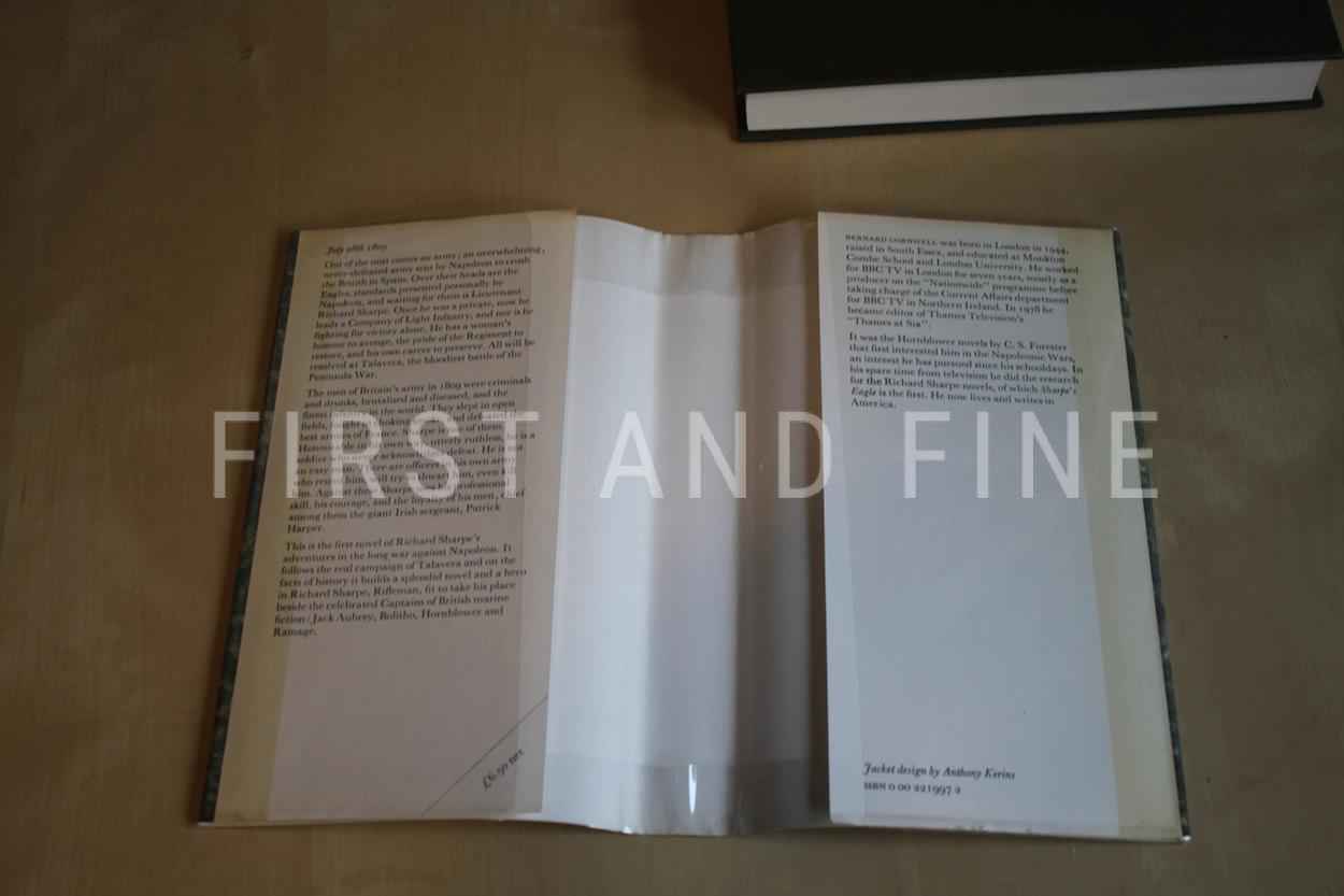 Cornwell, Bernard (1981) 'Sharpe's Eagle', UK signed first edition - Image 10