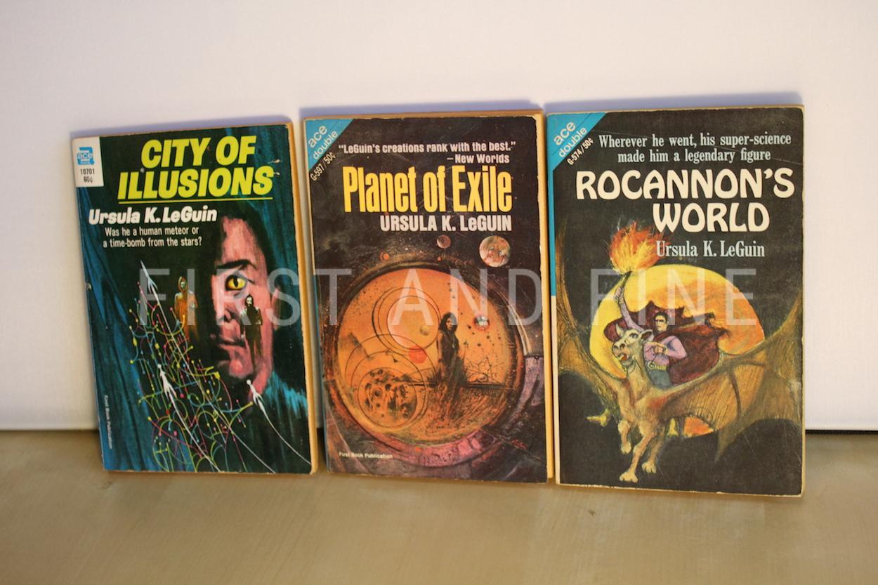Le Guin K., Ursula (1966-67) 'Rocannon's World'; 'Planet of Exile'; 'City of Illusions', true US first editions, all signed - Image 8