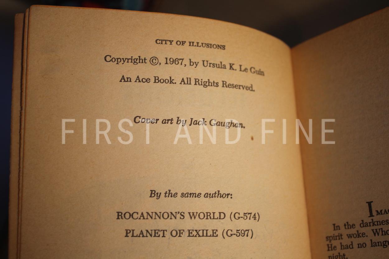 Le Guin K., Ursula (1966-67) 'Rocannon's World'; 'Planet of Exile'; 'City of Illusions', true US first editions, all signed - Image 7