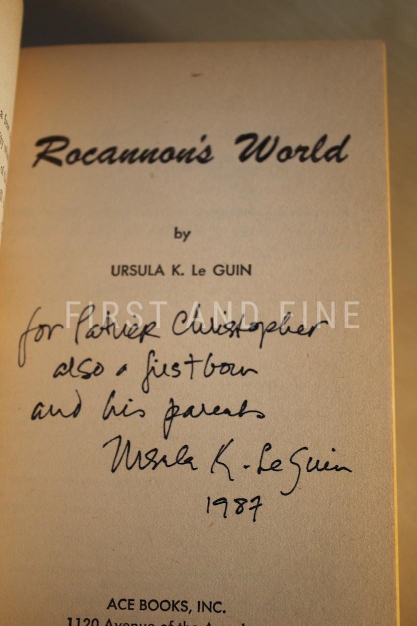 Le Guin K., Ursula (1966-67) 'Rocannon's World'; 'Planet of Exile'; 'City of Illusions', true US first editions, all signed - Image 2