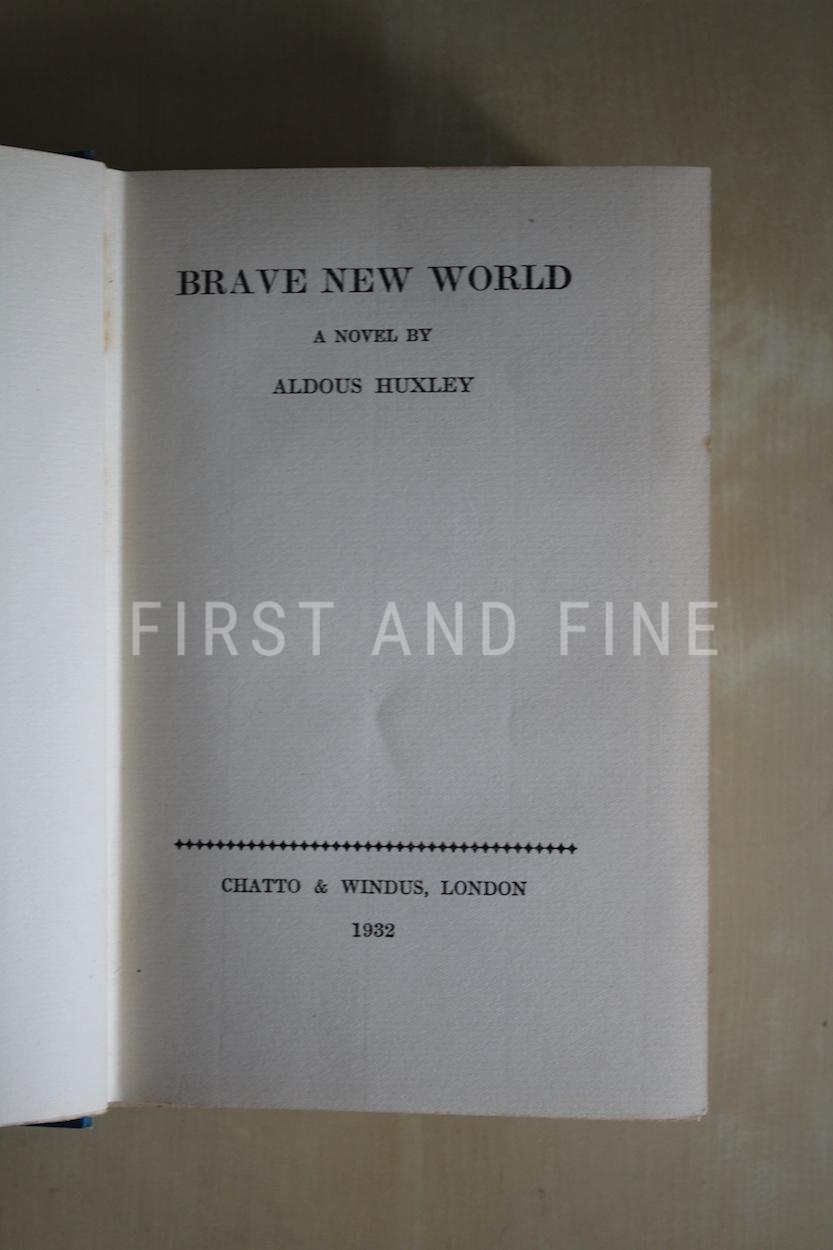 Huxley, Aldous (1932) 'Brave New World', UK first edition plus handwritten and signed letter - Image 3