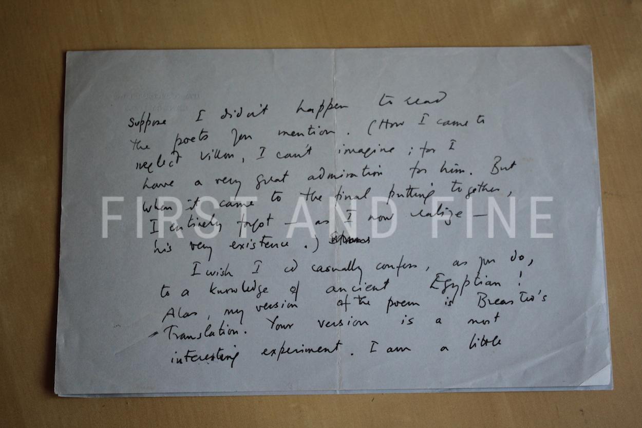 Huxley, Aldous (1932) 'Brave New World', UK first edition plus handwritten and signed letter - Image 7