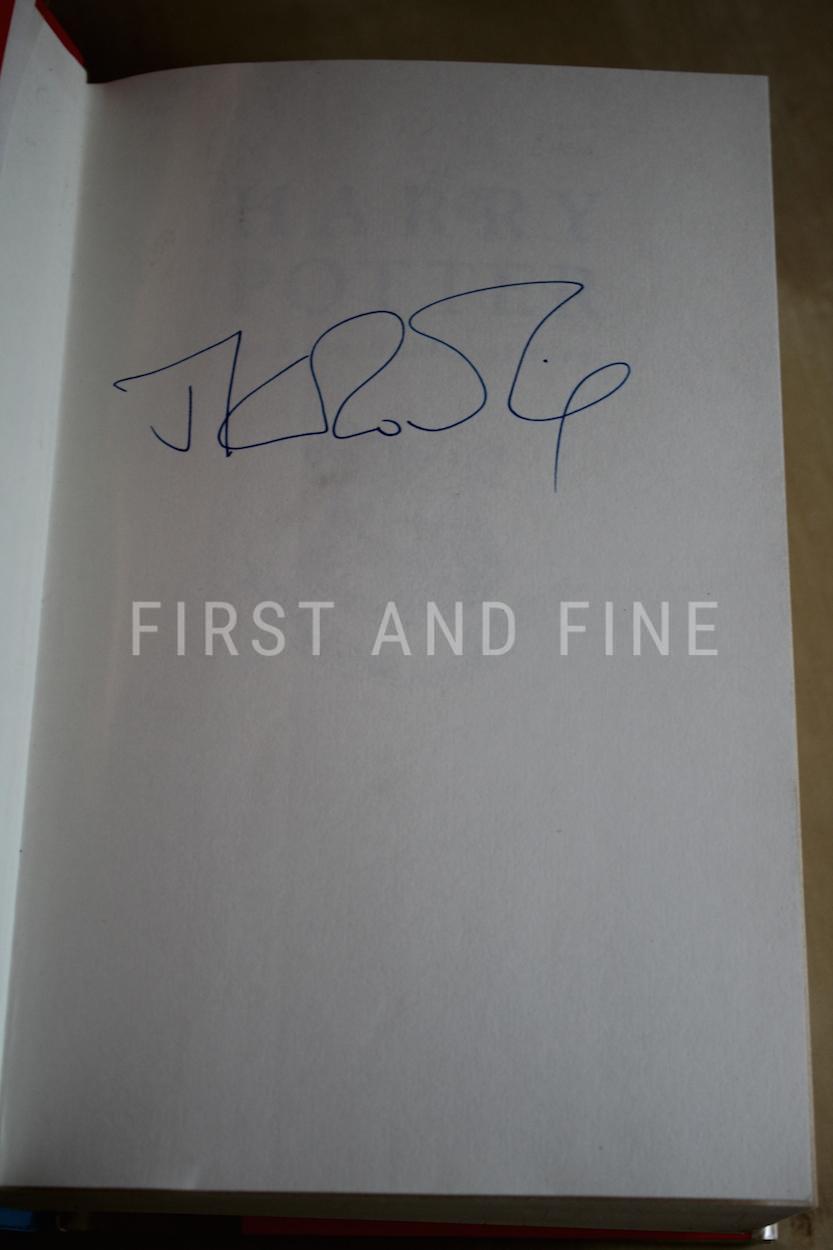 Rowling, J.K. (2000) 'Harry Potter and the Goblet of Fire', UK first edition, signed by Rowling and illustrator - Image 2