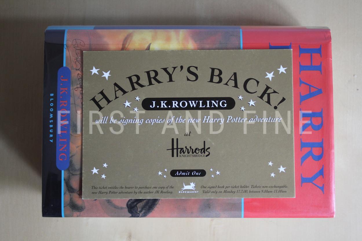 Rowling, J.K. (2000) 'Harry Potter and the Goblet of Fire', UK first edition, signed by Rowling and illustrator - Image 11