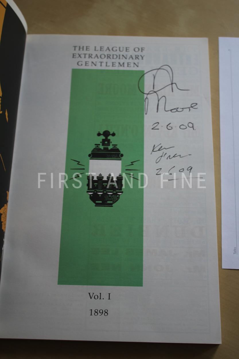 Moore, Alan (2002) 'The League of Extraordinary Gentlemen', Volume 1, signed by Alan Moore and Kevin O'Neill - Image 2