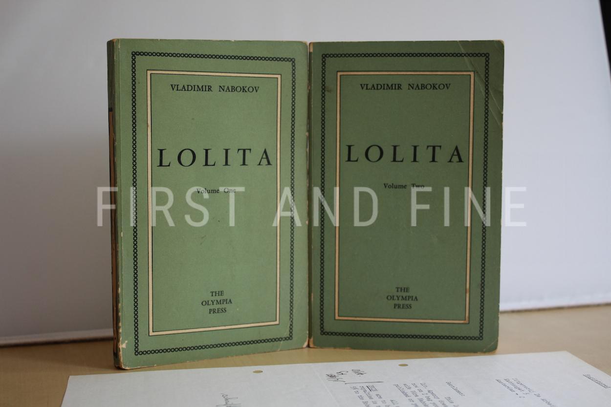 Nabokov, Vladimir (1955) 'Lolita', true Olympia Press first edition with original signed letter