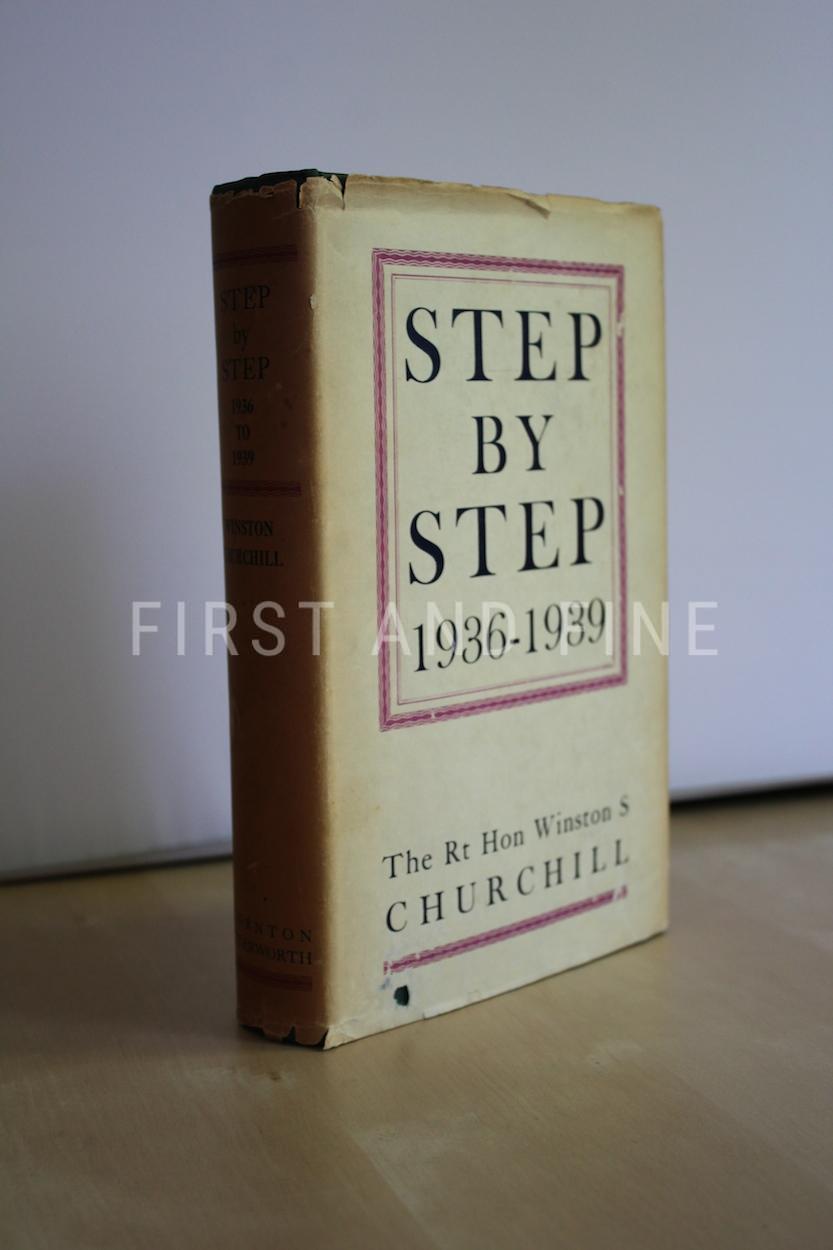 Churchill, Winston (1939) 'Step by Step', UK first edition