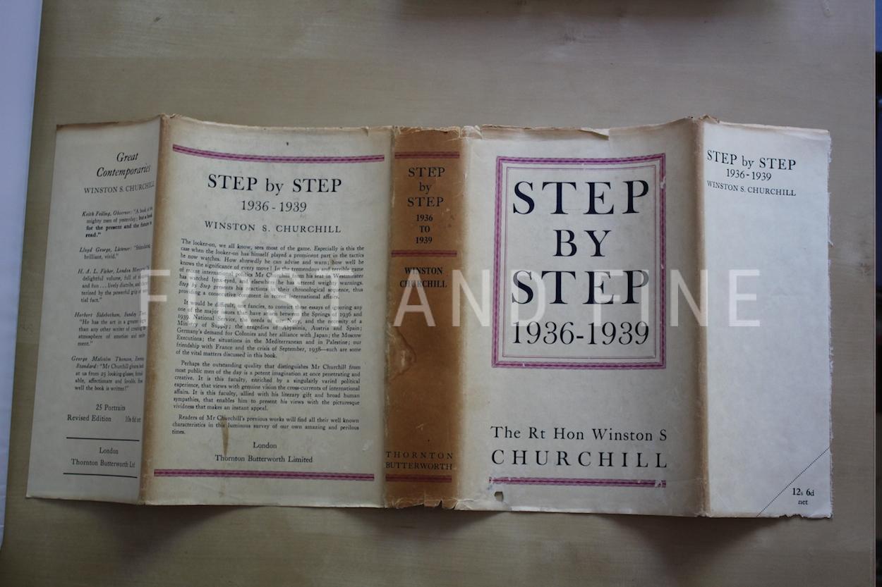 Churchill, Winston (1939) 'Step by Step', UK first edition - Image 9