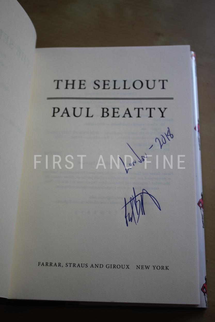 Beatty, Paul (2015) 'The Sellout', US signed first edition - Image 2