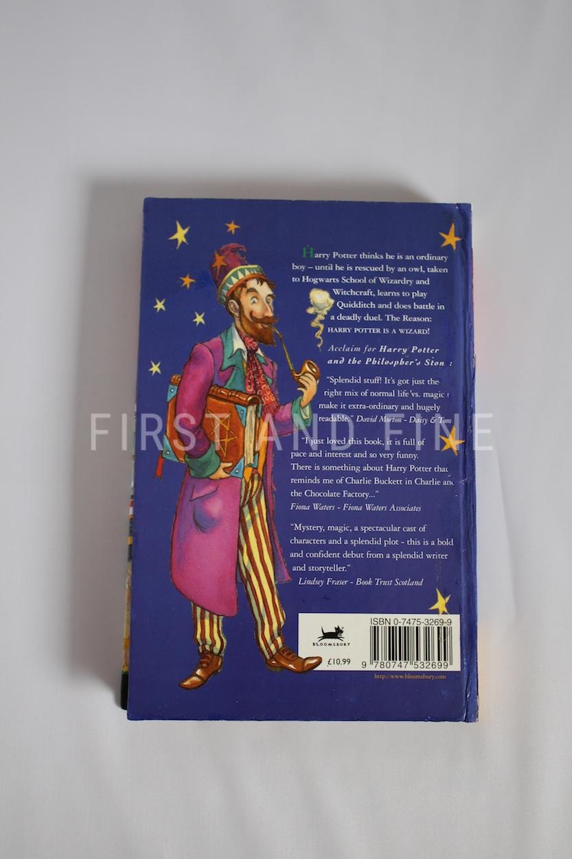 Rowling, J.K. (1997) 'Harry Potter and the Philosopher's Stone', UK hardback first edition published by Bloomsbury - Image 3