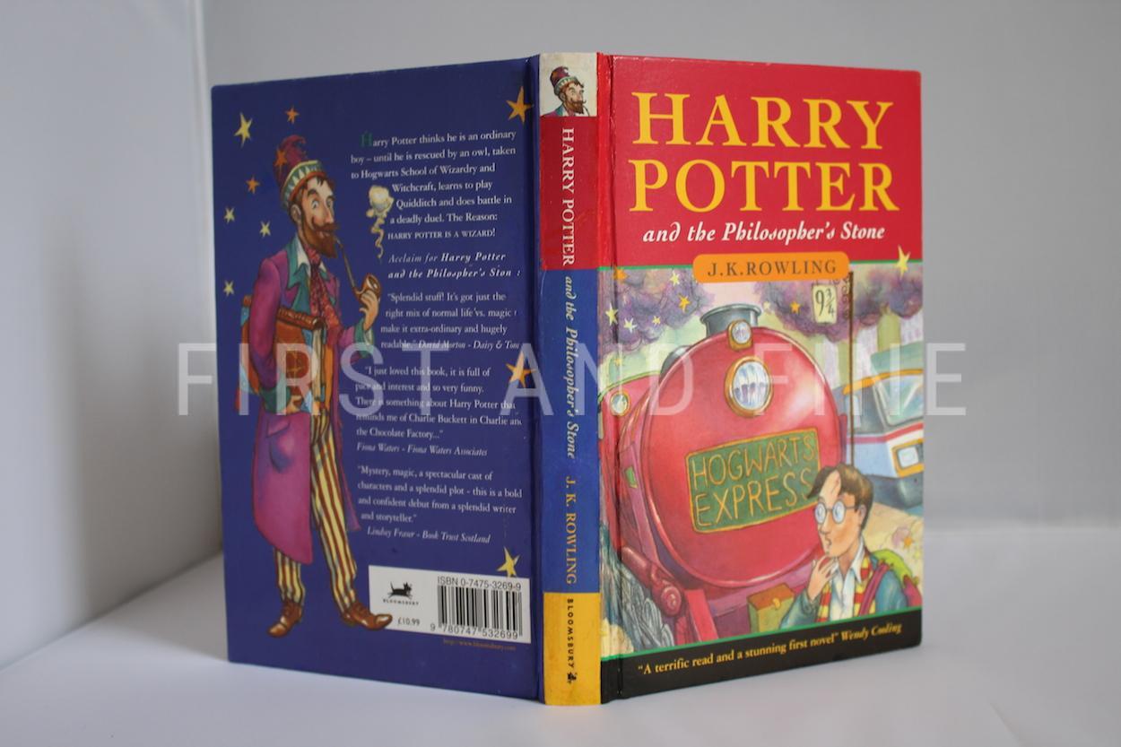 Rowling, J.K. (1997) 'Harry Potter and the Philosopher's Stone', UK hardback first edition published by Bloomsbury