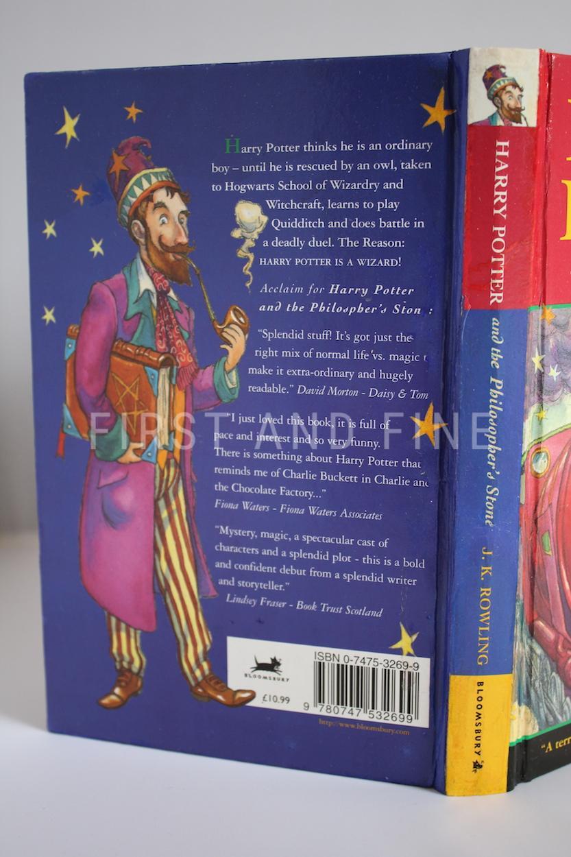 Rowling, J.K. (1997) 'Harry Potter and the Philosopher's Stone', UK hardback first edition published by Bloomsbury - Image 16