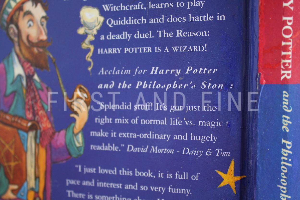 Rowling, J.K. (1997) 'Harry Potter and the Philosopher's Stone', UK hardback first edition published by Bloomsbury - Image 19