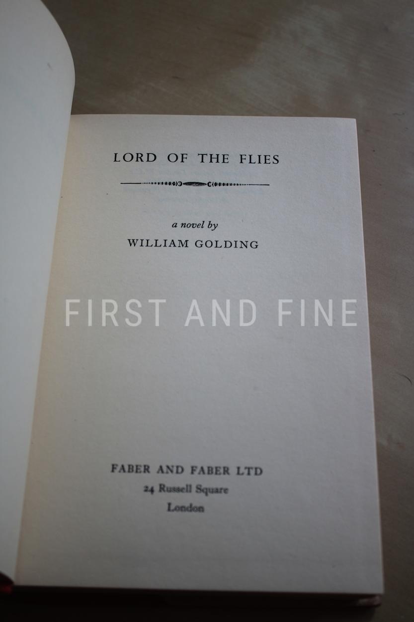 Golding, William (1954) 'Lord of the Flies', UK first edition with signature - Image 4