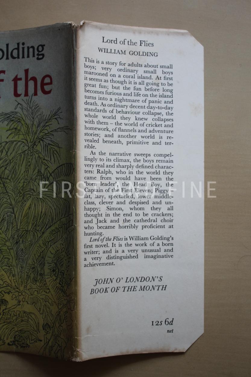 Golding, William (1954) 'Lord of the Flies', UK first edition with signature - Image 18