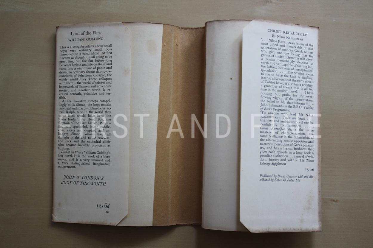 Golding, William (1954) 'Lord of the Flies', UK first edition with signature - Image 19