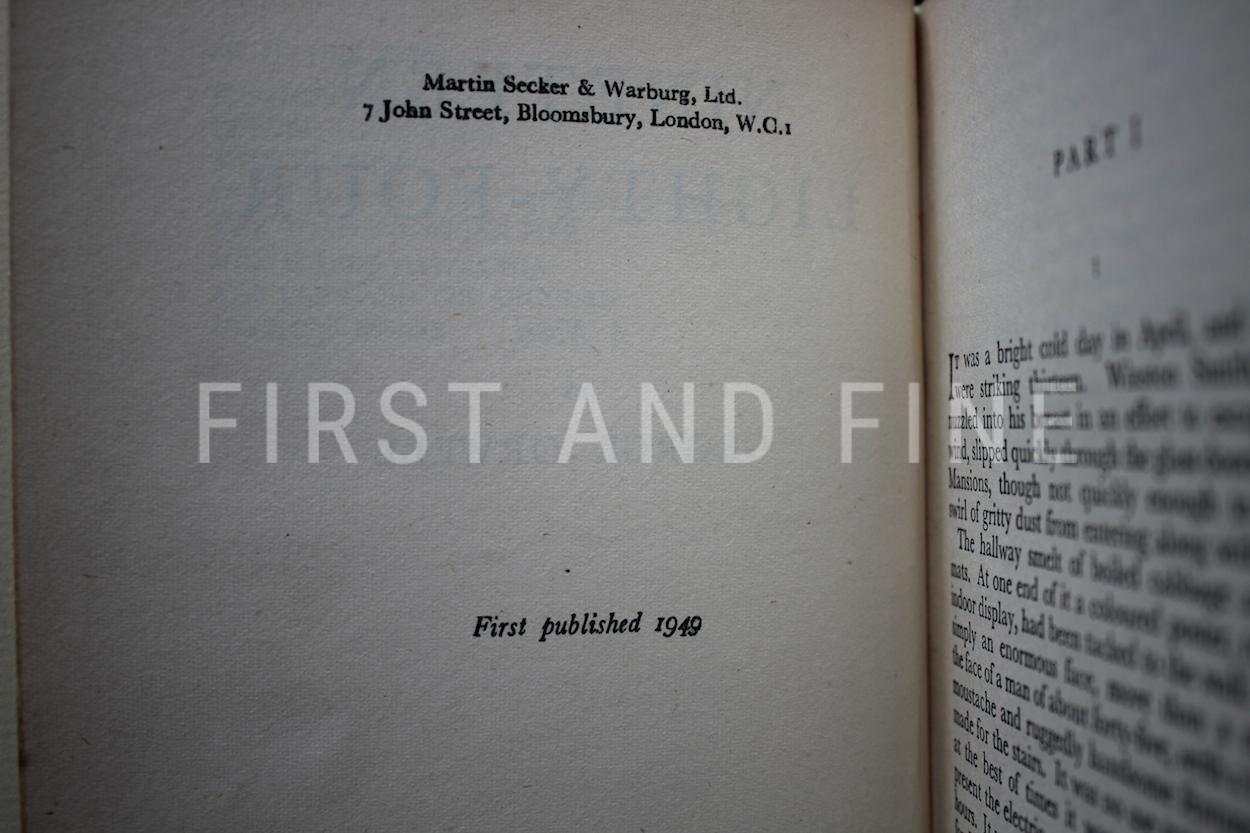 Orwell, George (1949) 'Nineteen Eighty-Four', UK first edition rebound in full green leather - Image 2