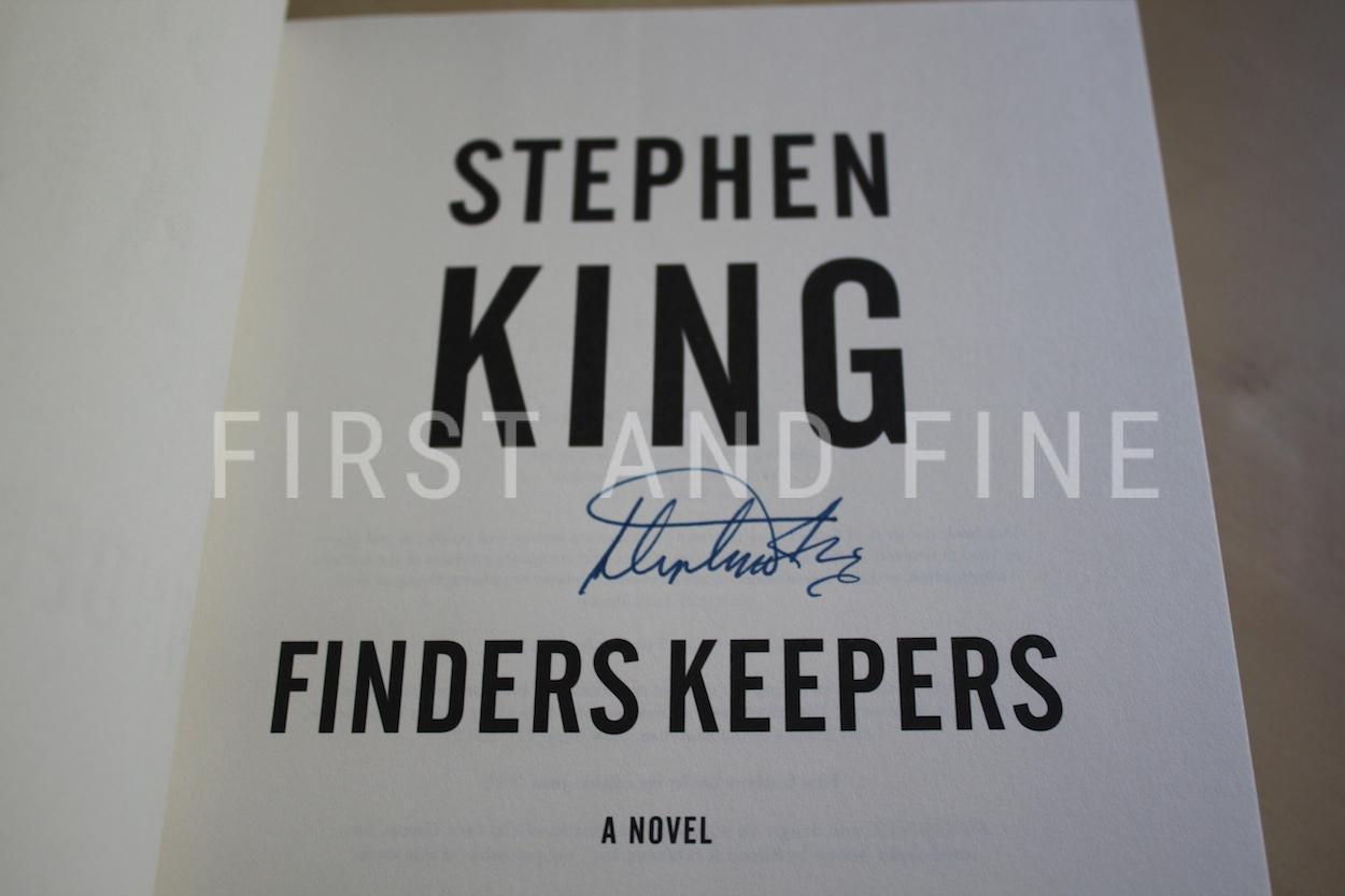 King, Stephen (2015) 'Finders Keepers', US signed first edition - Image 2