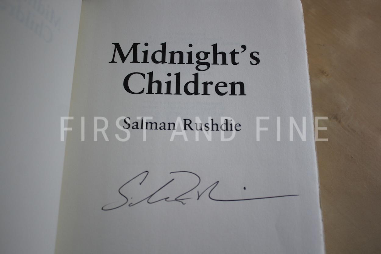 Rushdie, Salman (1981) 'Midnight's Children', UK signed first edition - Image 2