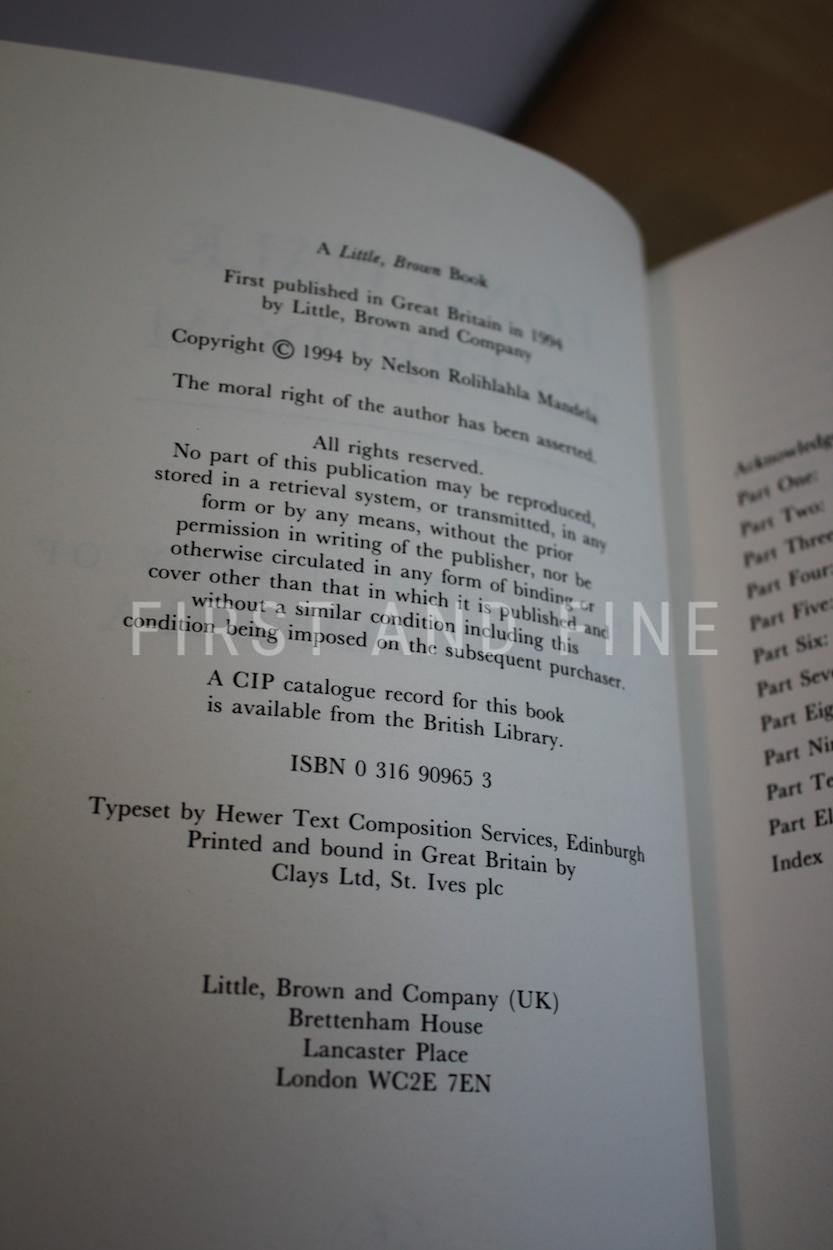Mandela, Nelson (1994) 'Long Walk to Freedom', UK signed limited edition - Image 3
