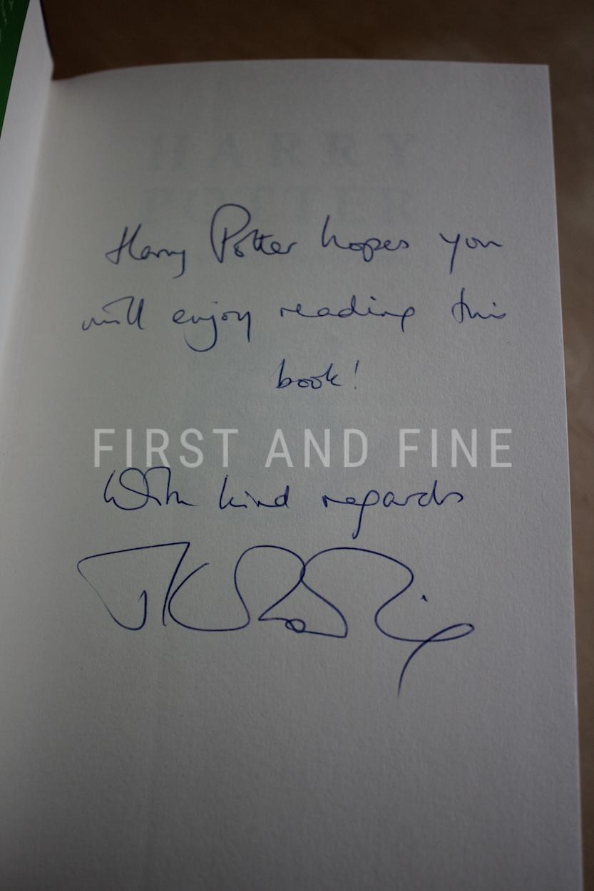 Rowling, J.K. (2005) 'Harry Potter and the Half-Blood Prince', UK signed and inscribed first edition - Image 2