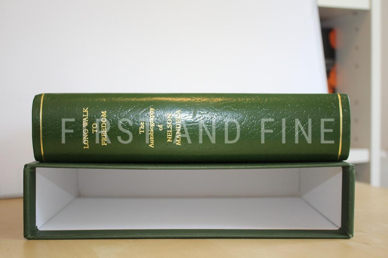 Mandela, Nelson (1994) 'Long Walk to Freedom', UK signed limited edition bound in full leather - Image 3