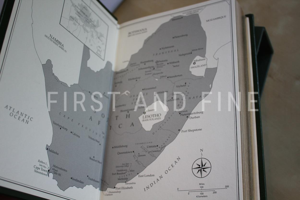 Mandela, Nelson (1994) 'Long Walk to Freedom', UK signed limited edition bound in full leather - Image 7
