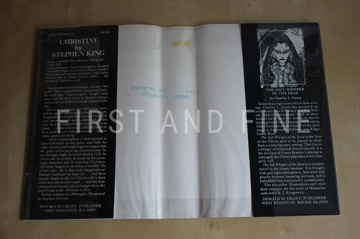 King, Stephen (1983) 'Christine', US signed limited edition - Image 13