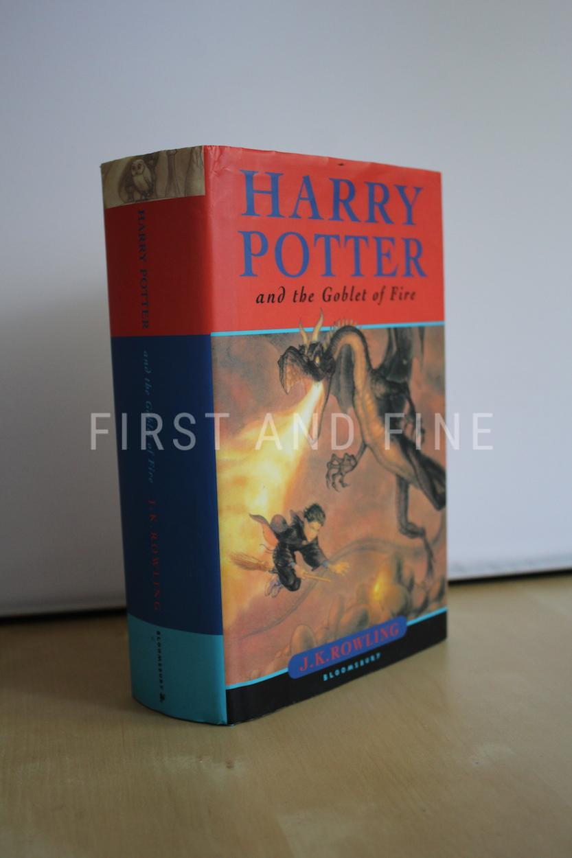 Rowling, J.K. (2000) 'Harry Potter and the Goblet of Fire', UK signed first edition