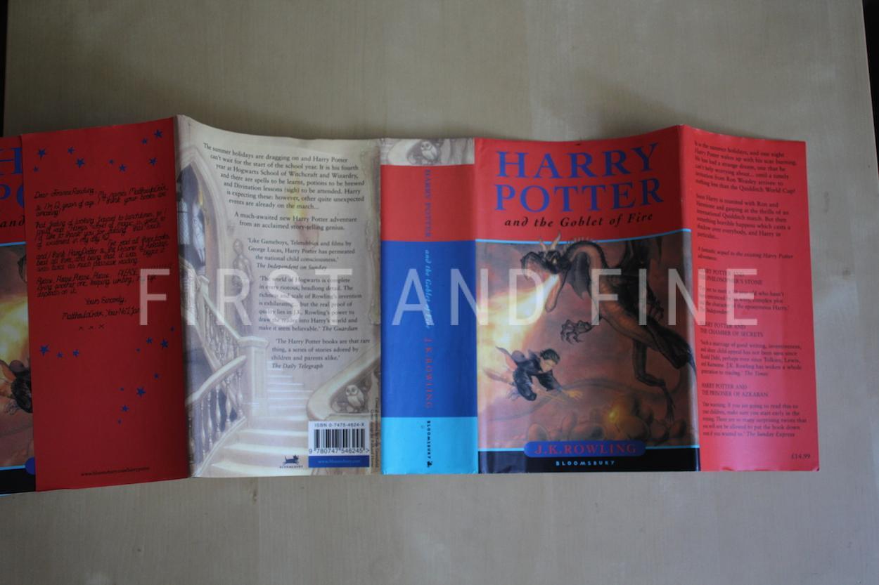 Rowling, J.K. (2000) 'Harry Potter and the Goblet of Fire', UK signed first edition - Image 10