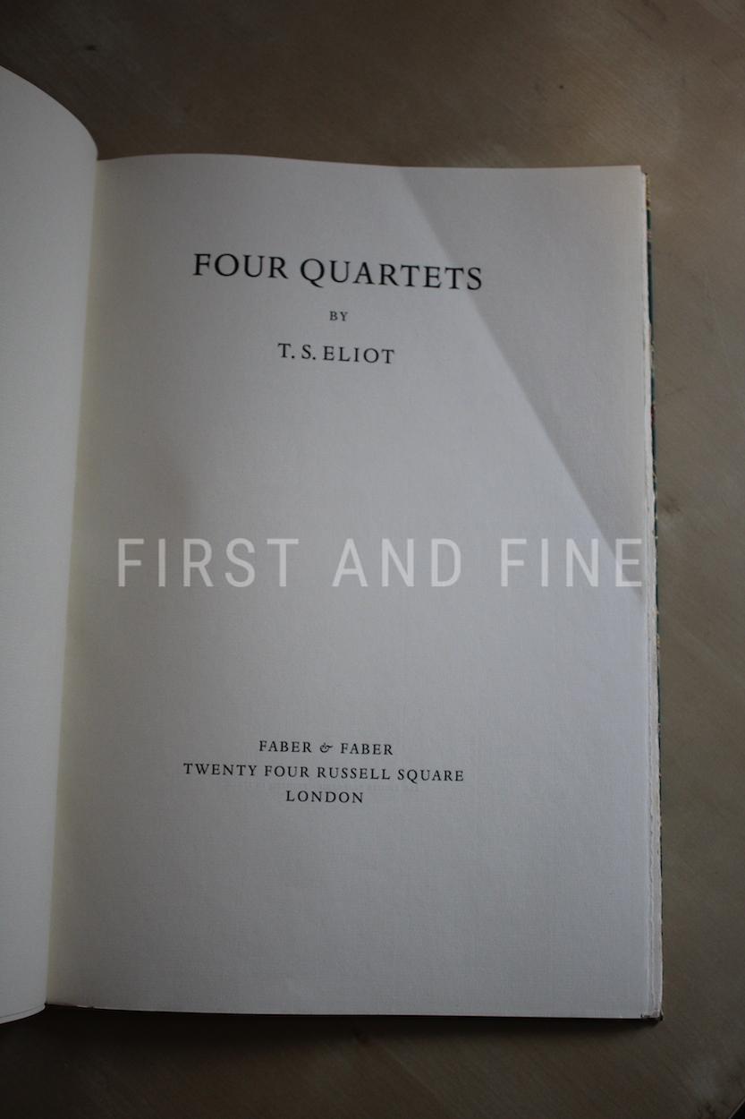 Eliot, T.S. (1960) 'Four Quartets', UK signed limited edition - Image 10