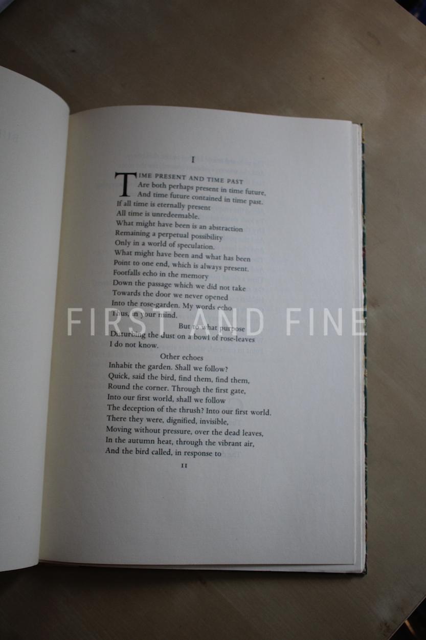 Eliot, T.S. (1960) 'Four Quartets', UK signed limited edition - Image 12