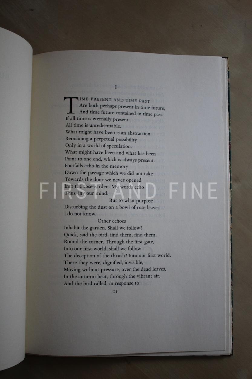 Eliot, T.S. (1960) 'Four Quartets', UK signed limited edition - Image 13