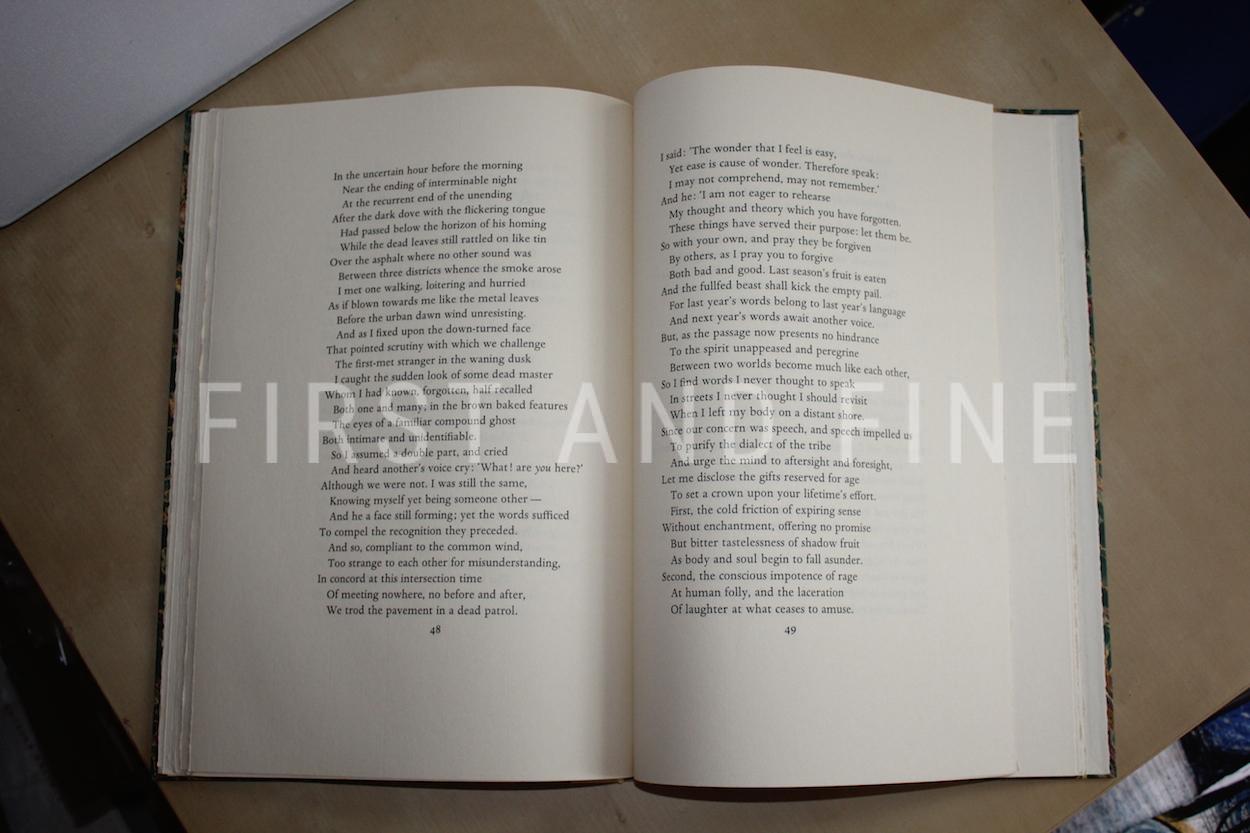 Eliot, T.S. (1960) 'Four Quartets', UK signed limited edition - Image 16