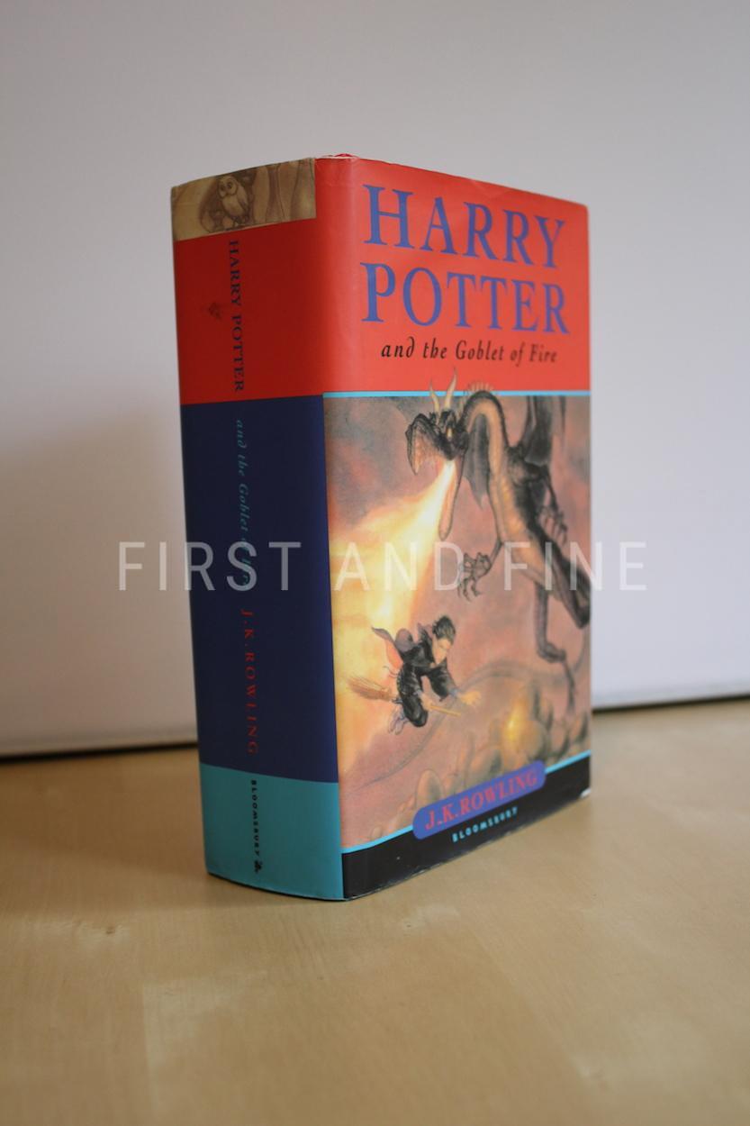 Rowling, J.K. (2000) 'Harry Potter and the Goblet of Fire', UK signed first edition
