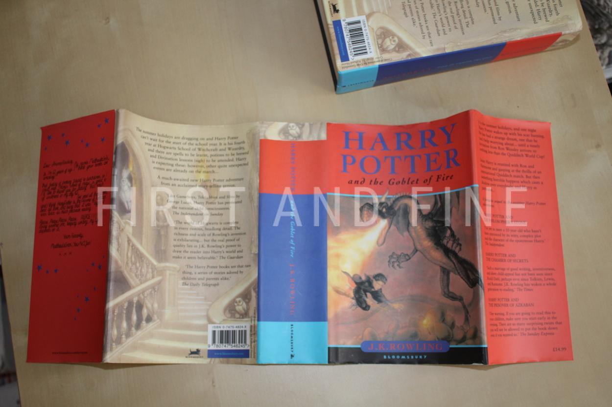 Rowling, J.K. (2000) 'Harry Potter and the Goblet of Fire', UK signed first edition - Image 9