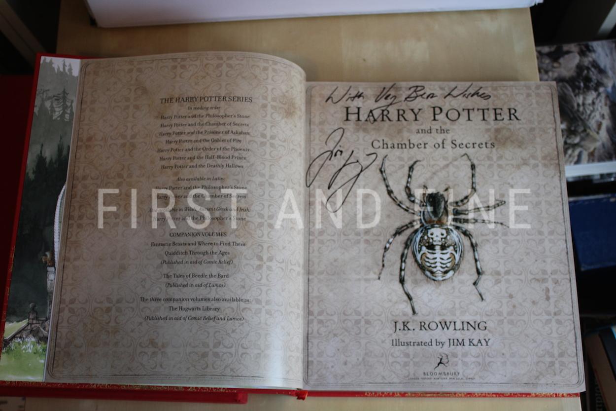Rowling, J.K. (2016) 'Harry Potter and the Chamber of Secrets', UK first illustrated edition, signed by Jim Kay - Image 2