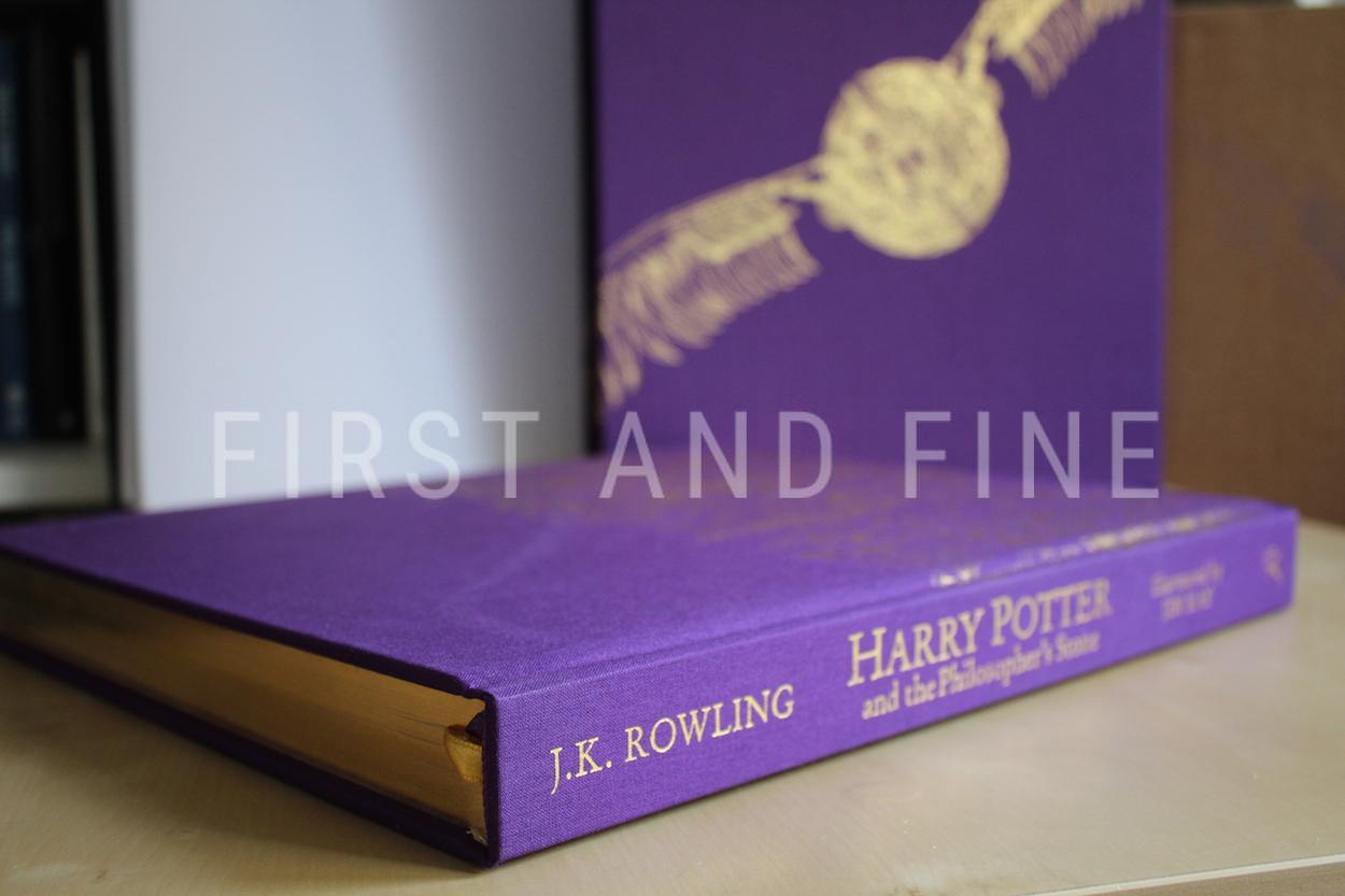 Rowling, J.K. (2015) 'Harry Potter and the Philosopher's Stone', UK first illustrated edition, signed and stamped by Jim Kay - Image 7