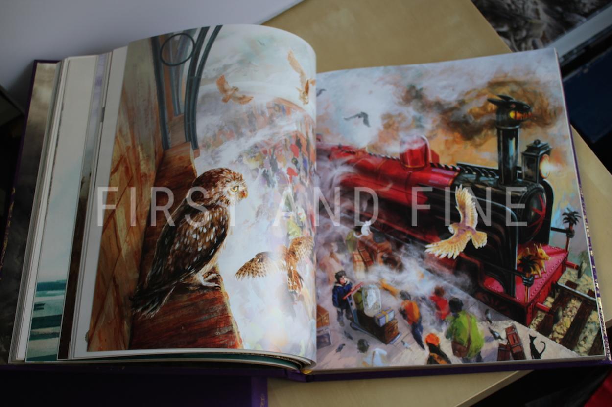 Rowling, J.K. (2015) 'Harry Potter and the Philosopher's Stone', UK first illustrated edition, signed and stamped by Jim Kay - Image 12