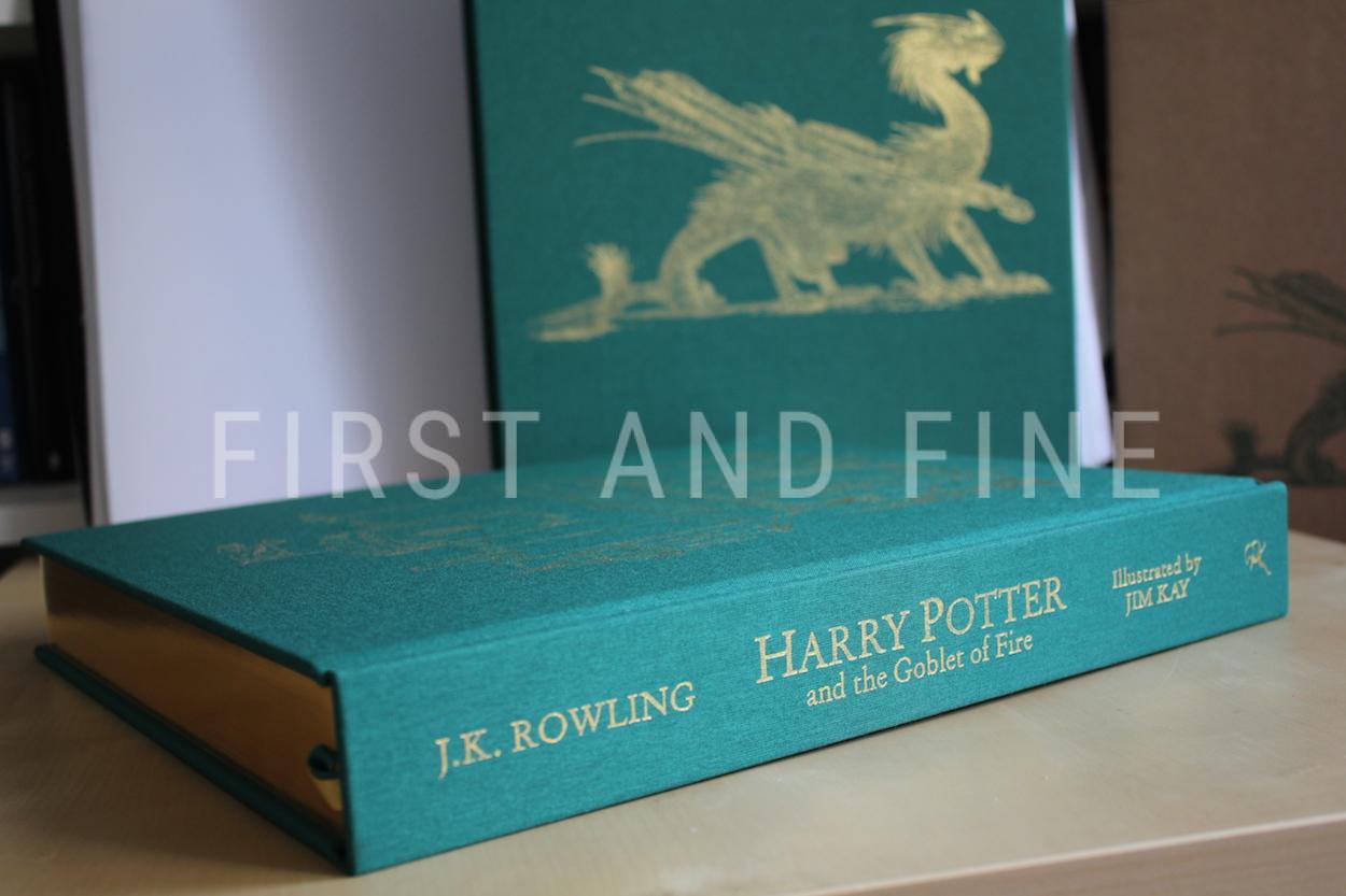 Rowling, J.K. (2019) 'Harry Potter and the Goblet of Fire', UK first illustrated edition, signed by Jim Kay - Image 4