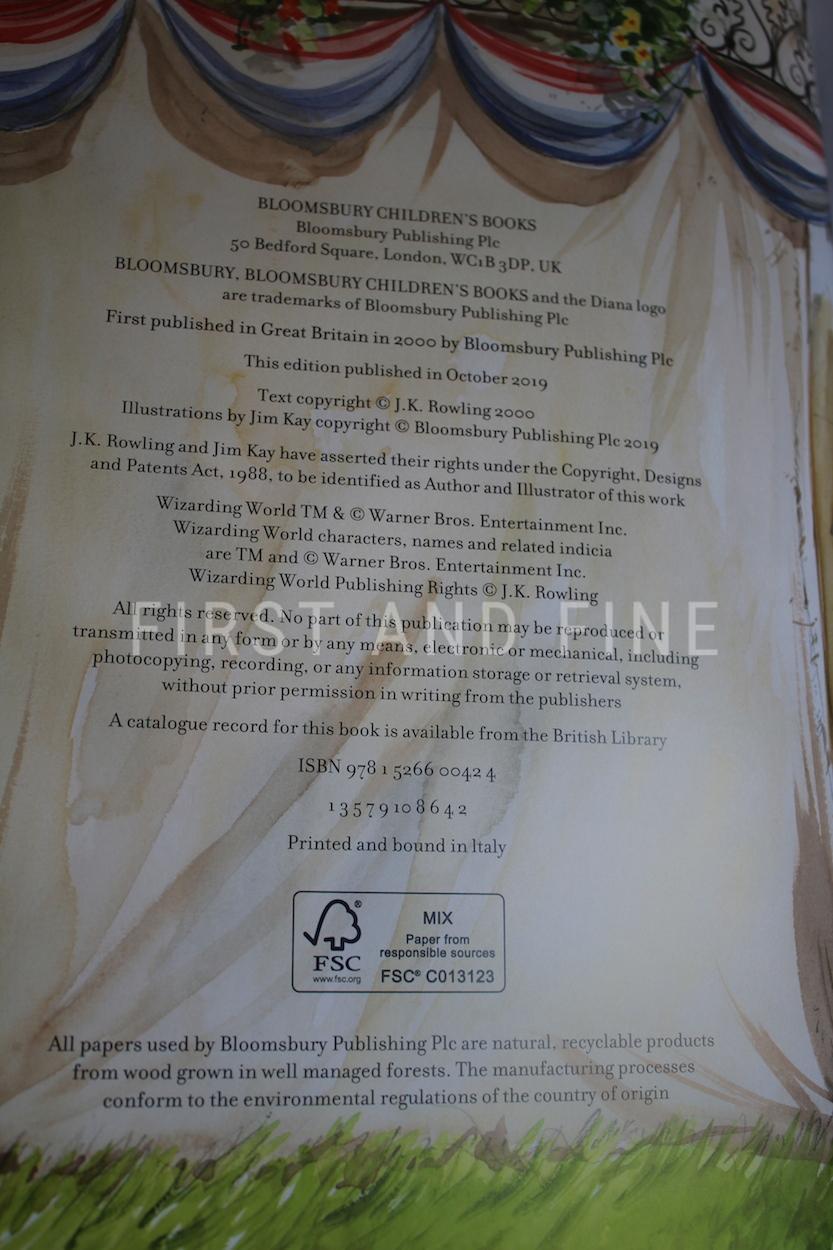 Rowling, J.K. (2019) 'Harry Potter and the Goblet of Fire', UK first illustrated edition, signed by Jim Kay - Image 3